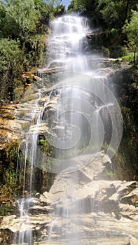 Unnamed waterfall on the way Karakoram highway photo