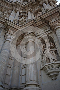 Detalle del Exterior de la Iglesia de la Soledad en Oaxaca2 photo