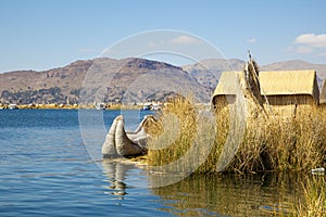 Uno Island, Puno, Peru photo