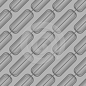 Unobtrusive absract grey seamless pattern