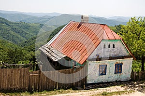 Unoccupied abandoned house