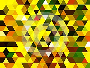 An unorthodox flawless geometric illustration of designing pattern of colorful squares photo