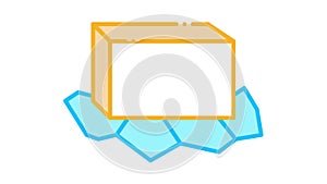 unpacked butter Icon Animation