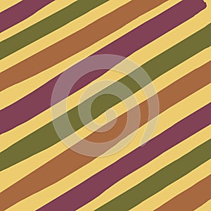 Unparallel diagonals colourful strips lines