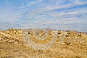 Unparved road in Cappadocia