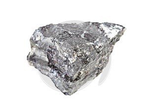 unpolished Stibnite (Antimonite) ore isolated