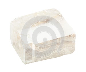 unpolished transparent iceland spar Calcite rock