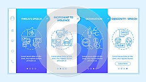 Unprotected expression types onboarding vector template