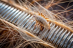 Unraveling Hair Tangles A CloseUp Look at Knotted Strands and the Importance of Regular Detangling photo