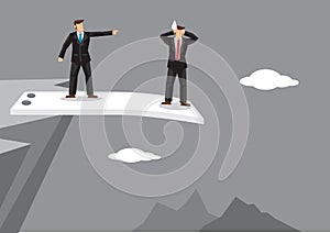 Unreasonable Request from Demanding Employer Cartoon Vector Illustration photo