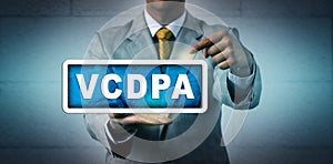 Unrecognisable Law Expert Pointing At VCDPA