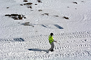 Unrecognizable avalanche control personal
