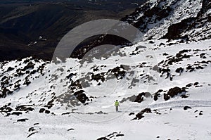 Unrecognizable avalanche control personal