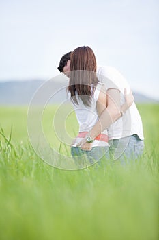 Unrecognizable couple photo