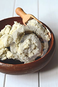 Unrefined shea butter