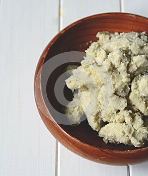 Unrefined shea butter