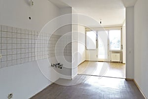 unrenovated kitchen room seventies 1970s