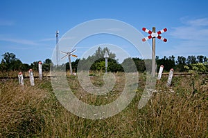 An unrestricted level crossing