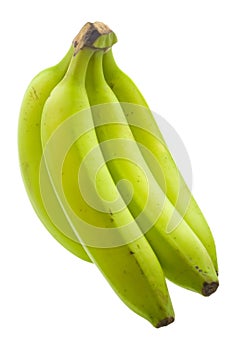 Unripe banana