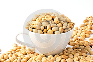 Unroasted coffee beans