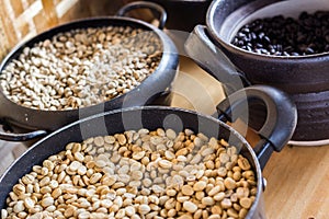 unroasted coffee beans