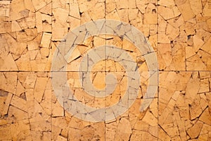 unsealed cork flooring displaying natural patterns