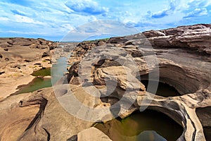 Unseen Thailand grand canyon sam pan bok at ubonratchathani