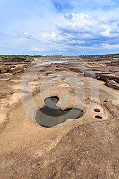 Unseen Thailand grand canyon sam pan bok at ubonratchathani