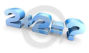 Unsolved 2+2 equation