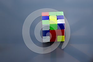 Unsolved rubics cube