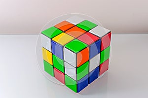 Unsolved Rubiks Cube