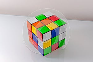 Unsolved Rubiks Cube
