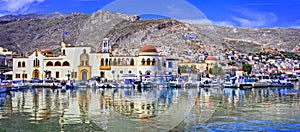 Unspoiled Greek islands - scenic Kalymnos with authentic beauty. Dodekanese, Greece photo