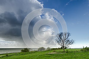 Unstable weather in spring