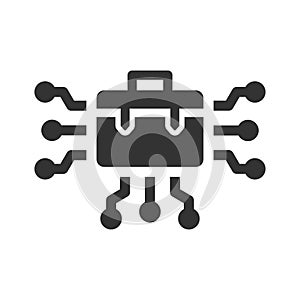 Untact business icon