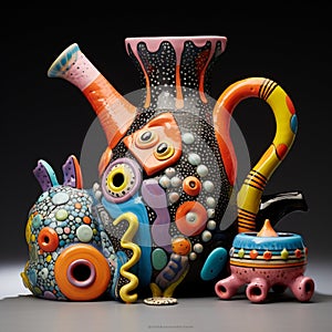 Untamed Imagination: Abstract Ceramic Sculpture Unleashed