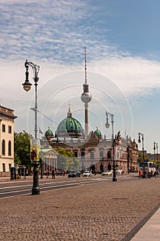 Unter den Linden street in Berlin