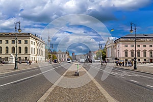 Unter den Linden street, Berlin, Germany