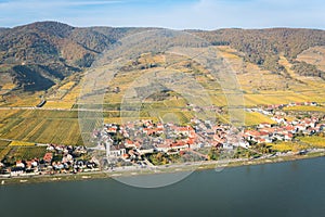 Unterloiben in the Wachau region, Lower Austria