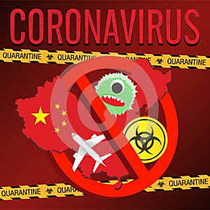 Wuhan china coronavirus 2019ncov flu banner photo