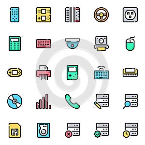 Devices - 25 icons image.