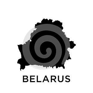 Belarus map icon vector trendy
