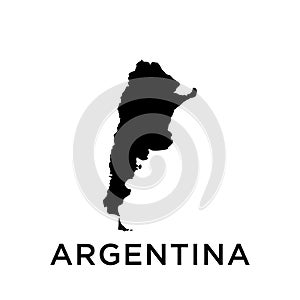 Argentina map icon vector trendy