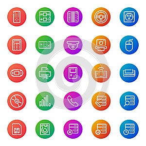 Devices - 25 icons image.