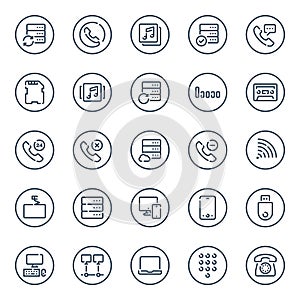Devices - 25 icons image.