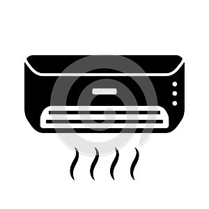 Air conditioner vector icon