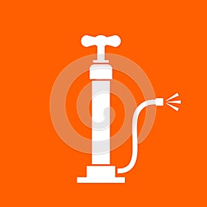 Air pump vector icon
