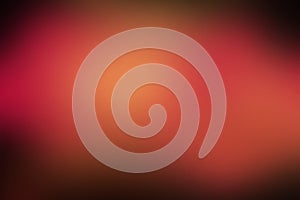 Abstract blur gradient red and black background with light graphic