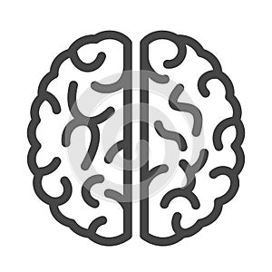 Brain vector icon