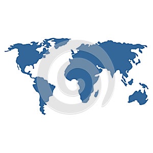 World maps icon vector design symbol